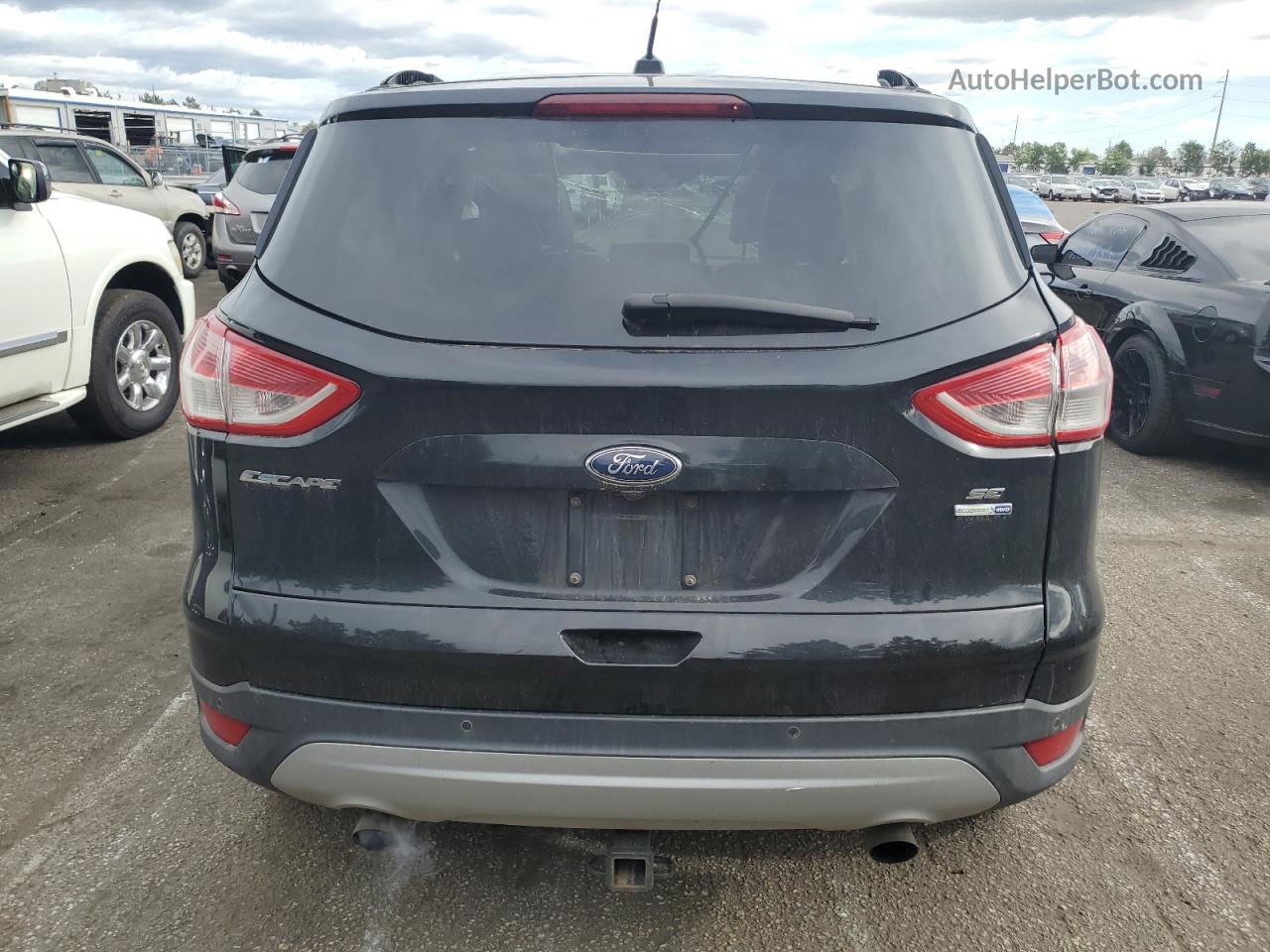 2016 Ford Escape Se Black vin: 1FMCU9G94GUA21393