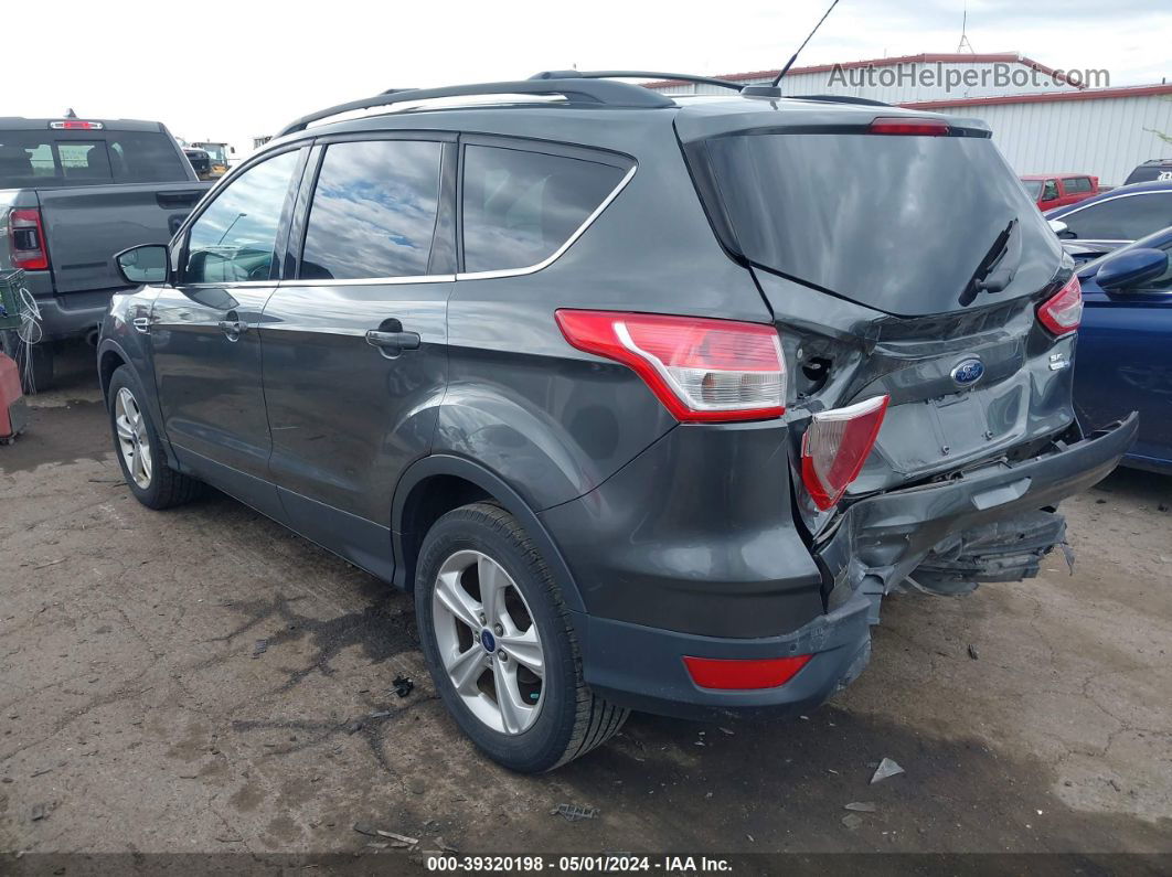 2016 Ford Escape Se Gray vin: 1FMCU9G94GUB35720