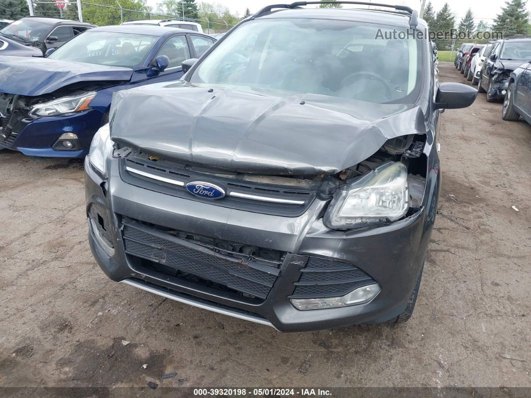 2016 Ford Escape Se Gray vin: 1FMCU9G94GUB35720