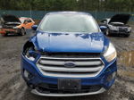 2017 Ford Escape Se Синий vin: 1FMCU9G94HUD67008