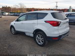 2019 Ford Escape Se White vin: 1FMCU9G94KUC08545