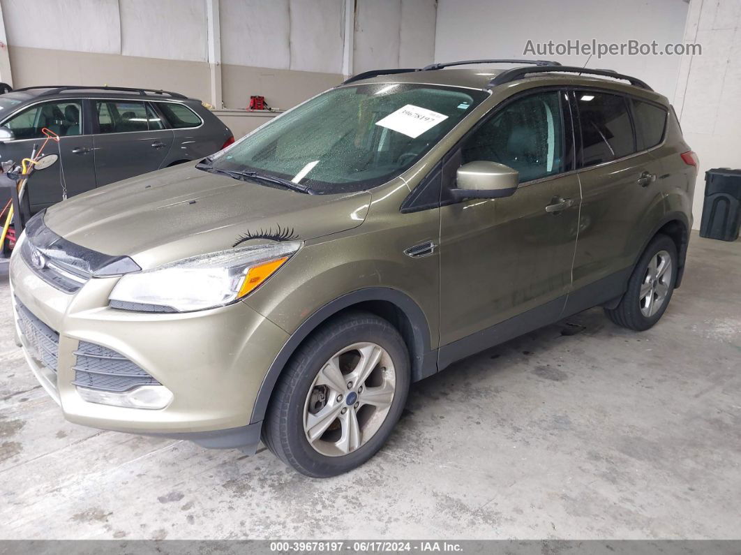 2014 Ford Escape Se Green vin: 1FMCU9G95EUB48439