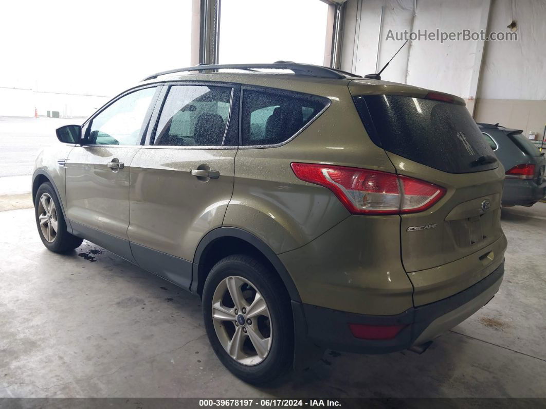 2014 Ford Escape Se Green vin: 1FMCU9G95EUB48439