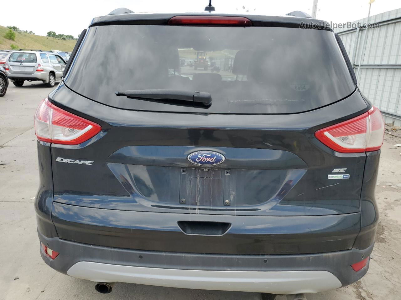 2021 Ford Escape Se Черный vin: 1FMCU9G95EUC44992