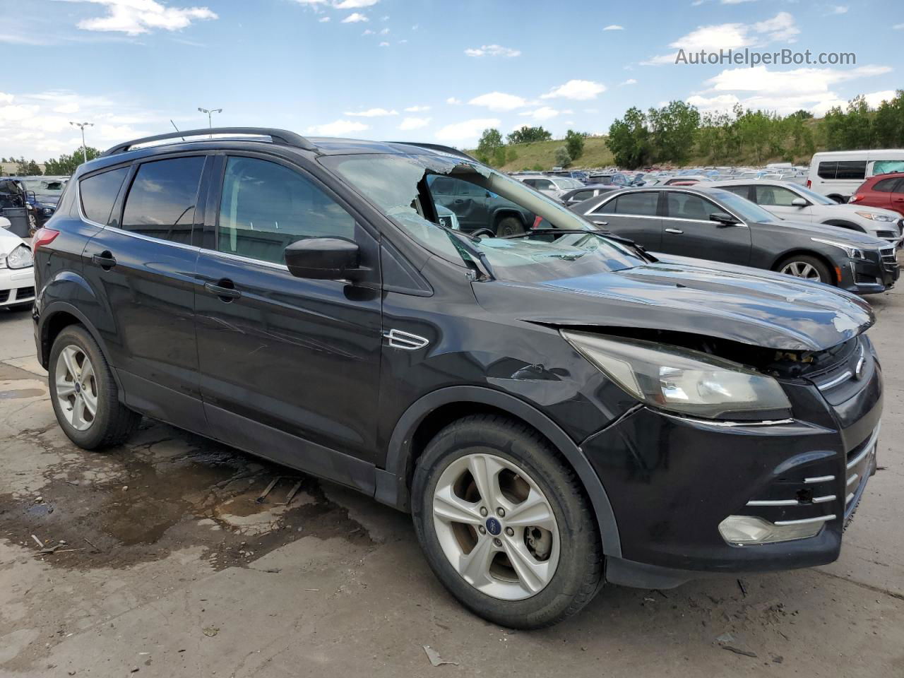 2021 Ford Escape Se Черный vin: 1FMCU9G95EUC44992