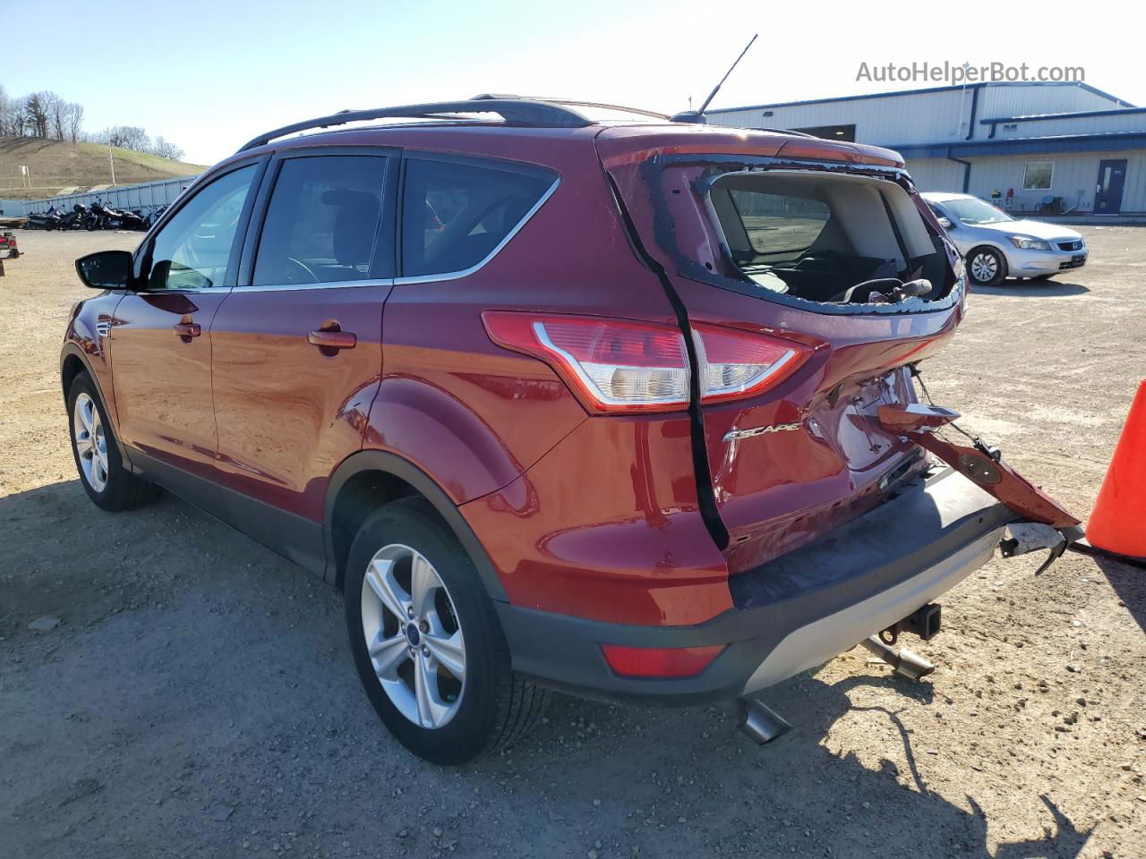 2014 Ford Escape Se Red vin: 1FMCU9G95EUC47715