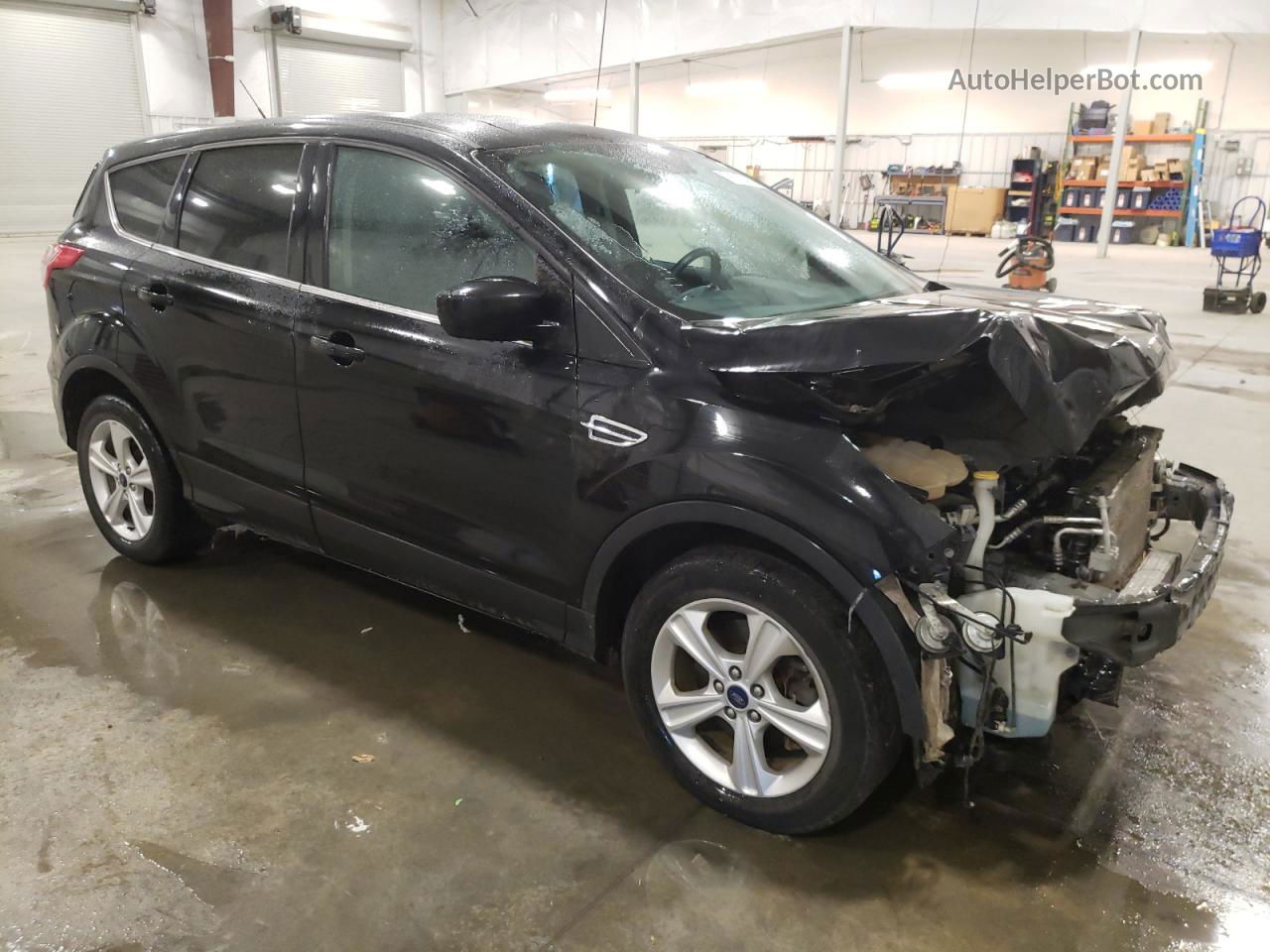 2014 Ford Escape Se Черный vin: 1FMCU9G95EUE13053