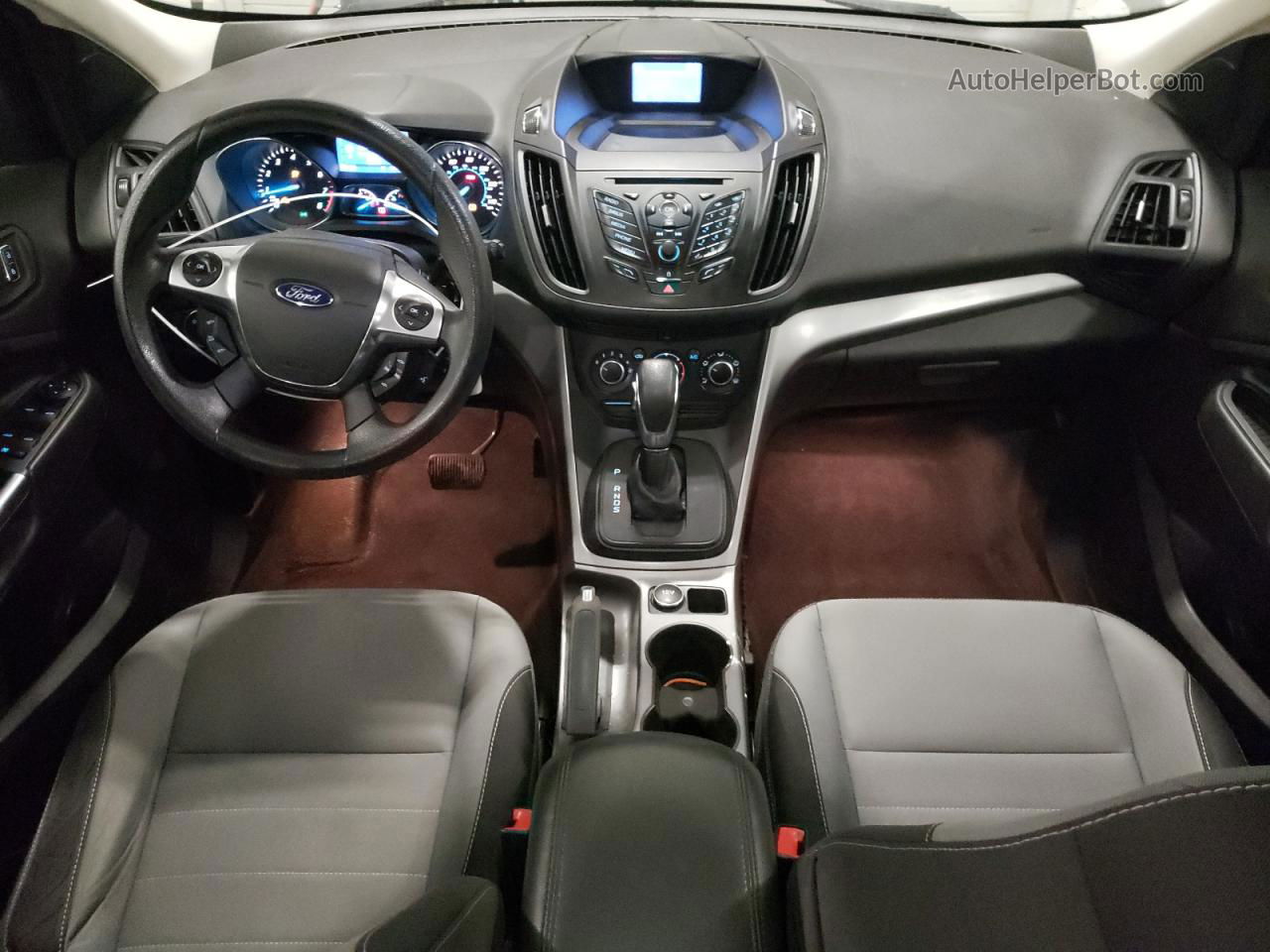 2014 Ford Escape Se Черный vin: 1FMCU9G95EUE13053