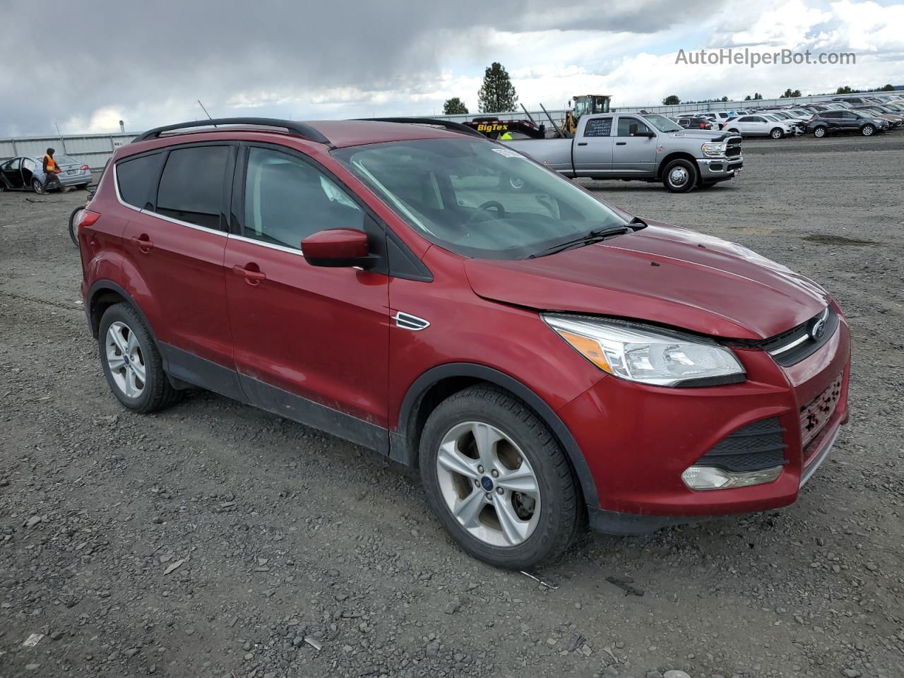 2016 Ford Escape Se Red vin: 1FMCU9G95GUC28665