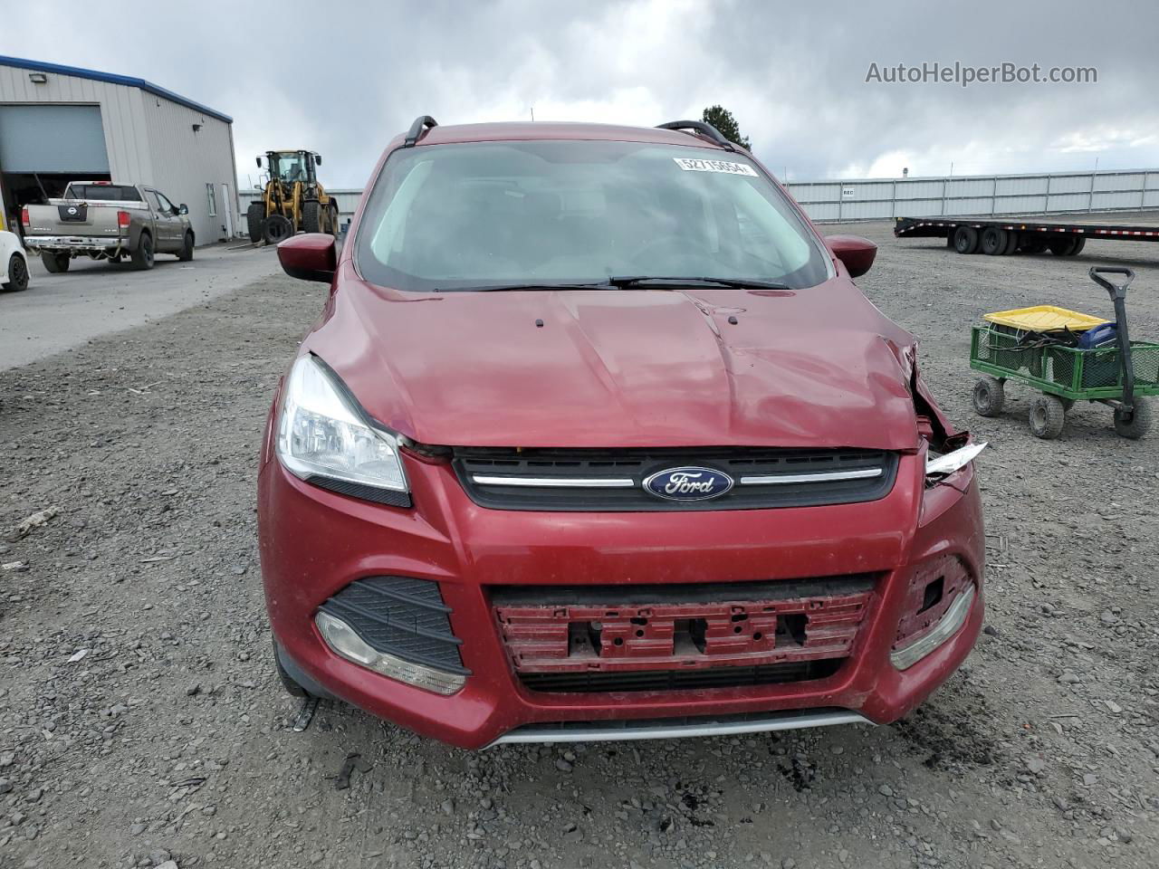 2016 Ford Escape Se Red vin: 1FMCU9G95GUC28665