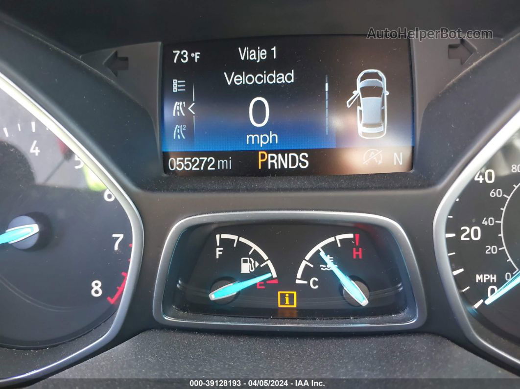 2019 Ford Escape Se White vin: 1FMCU9G95KUB14870