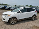 2013 Ford Escape Se White vin: 1FMCU9G96DUA12979