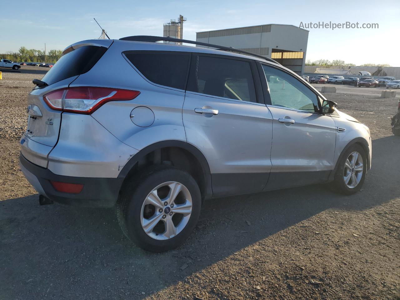 2013 Ford Escape Se Silver vin: 1FMCU9G96DUC95562