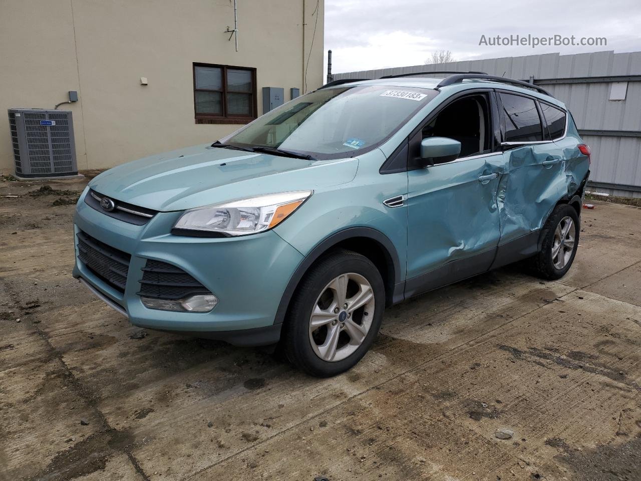 2013 Ford Escape Se Turquoise vin: 1FMCU9G96DUD07063