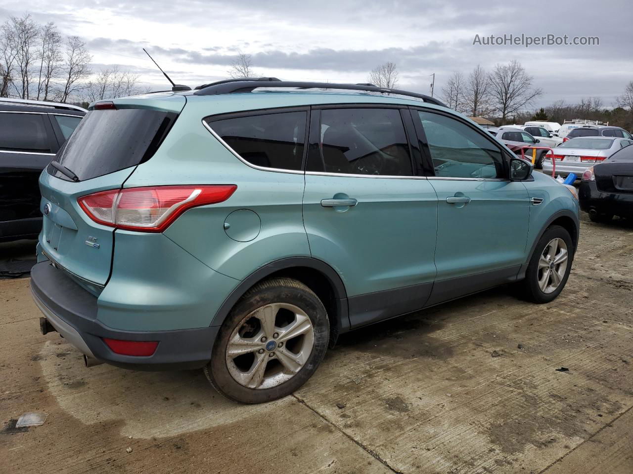 2013 Ford Escape Se Turquoise vin: 1FMCU9G96DUD07063