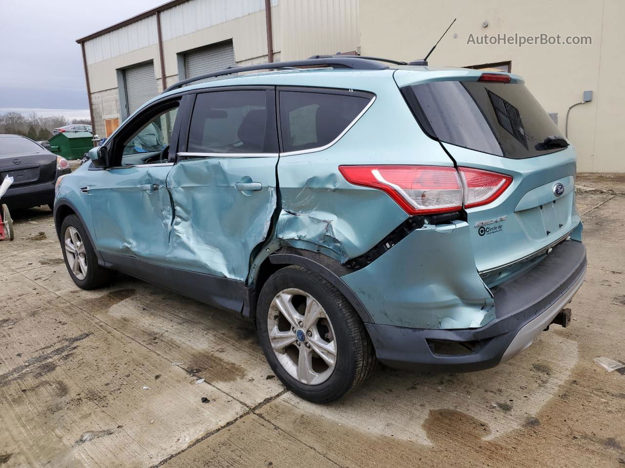 2013 Ford Escape Se Turquoise vin: 1FMCU9G96DUD07063