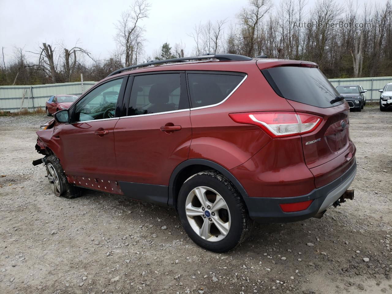 2014 Ford Escape Se Красный vin: 1FMCU9G96EUA03832