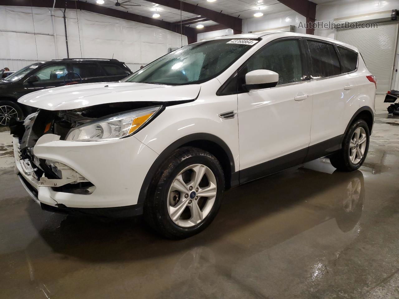 2014 Ford Escape Se White vin: 1FMCU9G96EUA14717