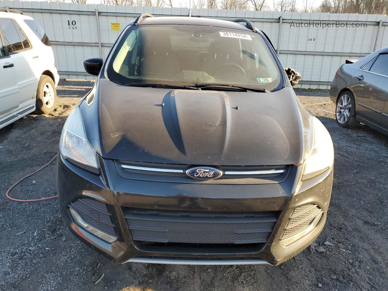 2014 Ford Escape Se Черный vin: 1FMCU9G96EUA31789