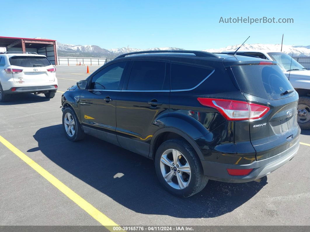 2014 Ford Escape Se Black vin: 1FMCU9G96EUB30533