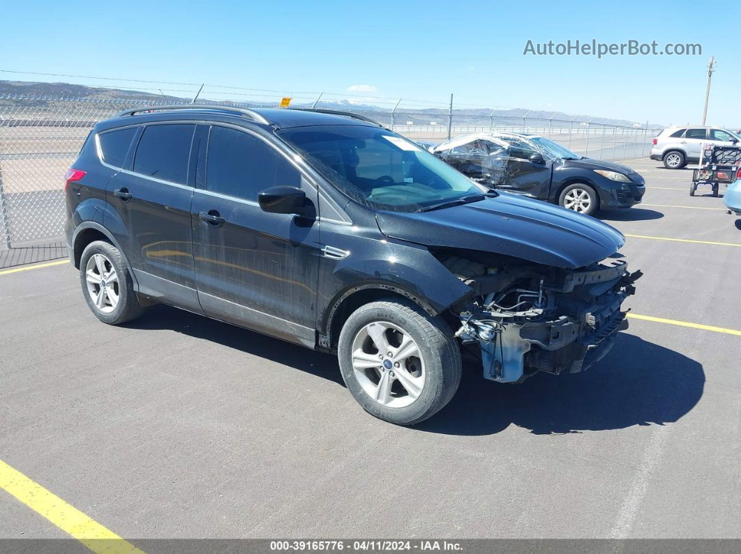 2014 Ford Escape Se Black vin: 1FMCU9G96EUB30533