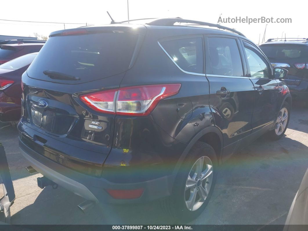 2014 Ford Escape Se Black vin: 1FMCU9G96EUE48944