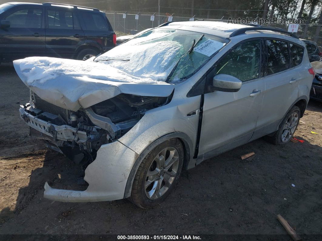 2015 Ford Escape Se Silver vin: 1FMCU9G96FUB41274