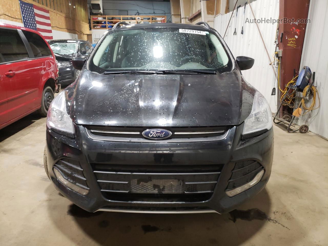 2015 Ford Escape Se Black vin: 1FMCU9G96FUC27376