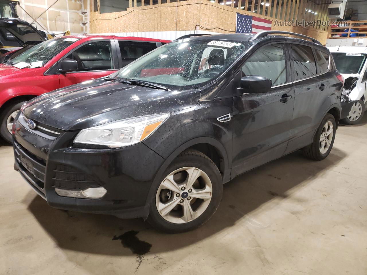 2015 Ford Escape Se Black vin: 1FMCU9G96FUC27376