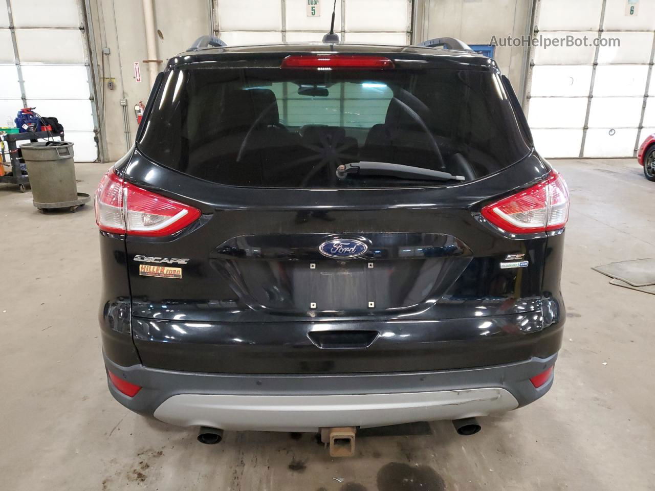 2016 Ford Escape Se Black vin: 1FMCU9G96GUA05261