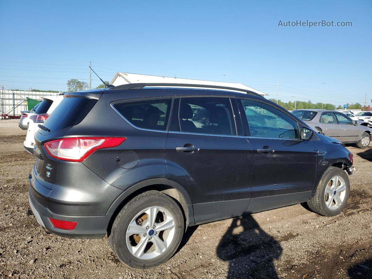 2016 Ford Escape Se Gray vin: 1FMCU9G96GUA82924