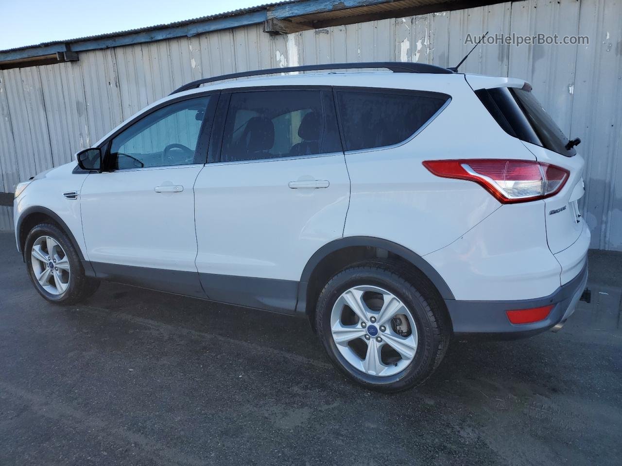 2016 Ford Escape Se White vin: 1FMCU9G96GUC66454