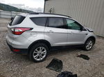 2017 Ford Escape Se Silver vin: 1FMCU9G96HUD65048