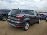 2017 Ford Escape Se Gray vin: 1FMCU9G96HUE35776