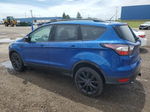 2017 Ford Escape Se Blue vin: 1FMCU9G96HUF10458