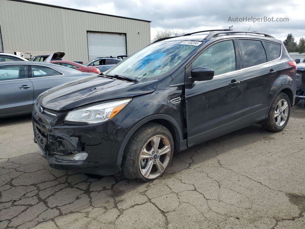 2013 Ford Escape Se Black vin: 1FMCU9G97DUB56220