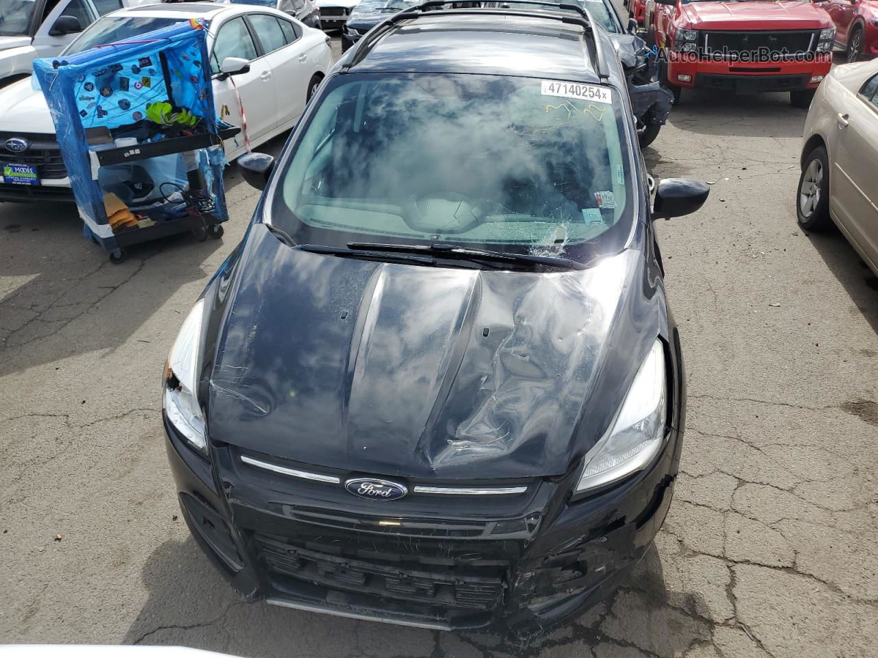 2013 Ford Escape Se Black vin: 1FMCU9G97DUB56220