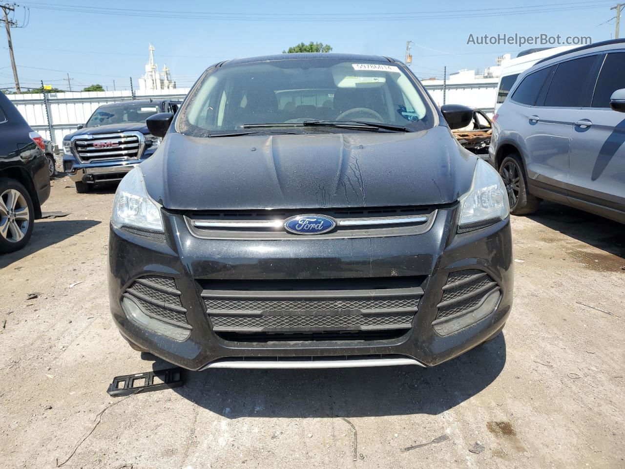 2014 Ford Escape Se Черный vin: 1FMCU9G97EUA15181