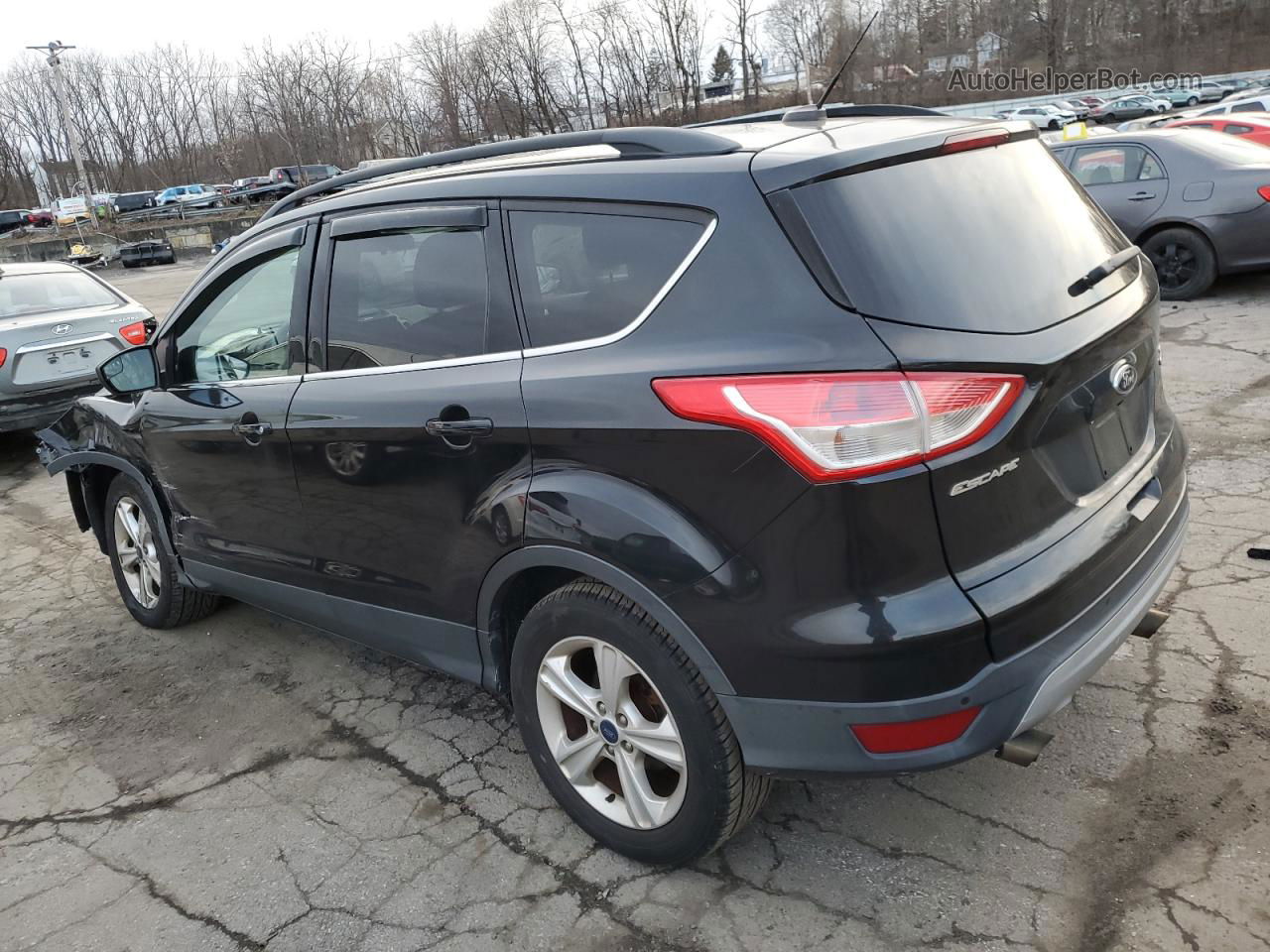 2014 Ford Escape Se Black vin: 1FMCU9G97EUD84087