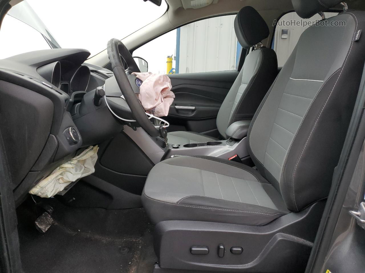 2014 Ford Escape Se Gray vin: 1FMCU9G97EUE22627