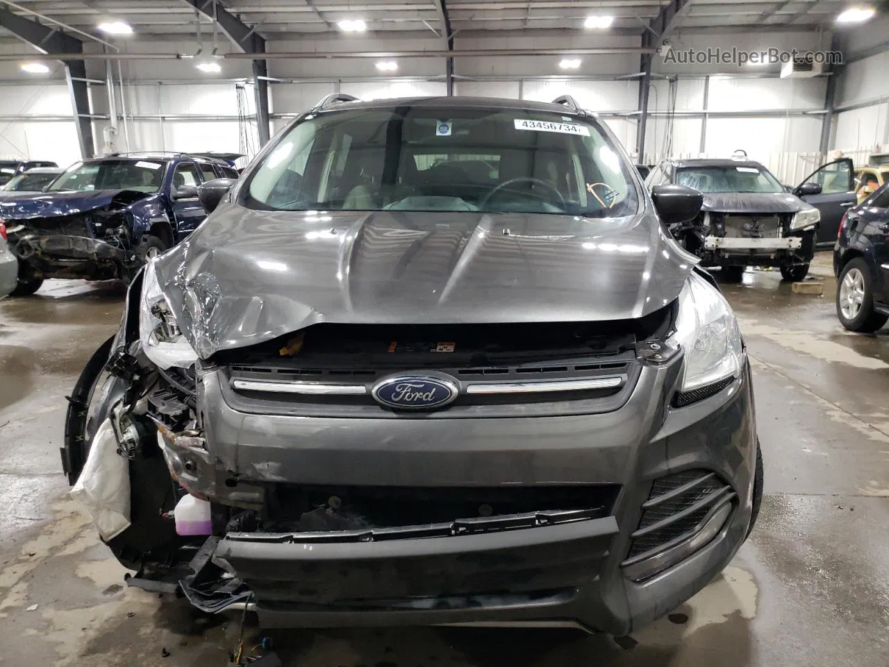 2016 Ford Escape Se Gray vin: 1FMCU9G97GUA40570