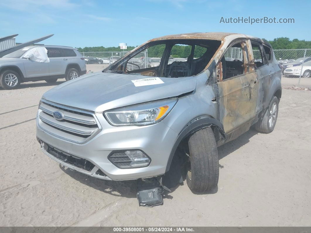 2019 Ford Escape Se Silver vin: 1FMCU9G97KUC08636