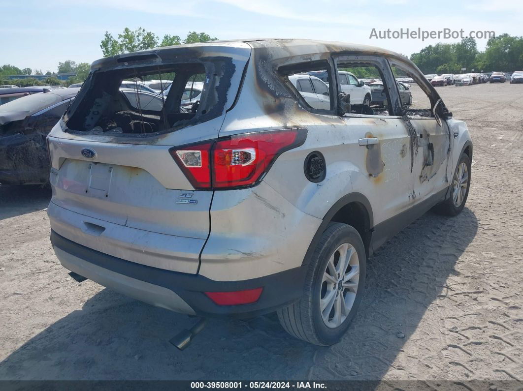 2019 Ford Escape Se Silver vin: 1FMCU9G97KUC08636