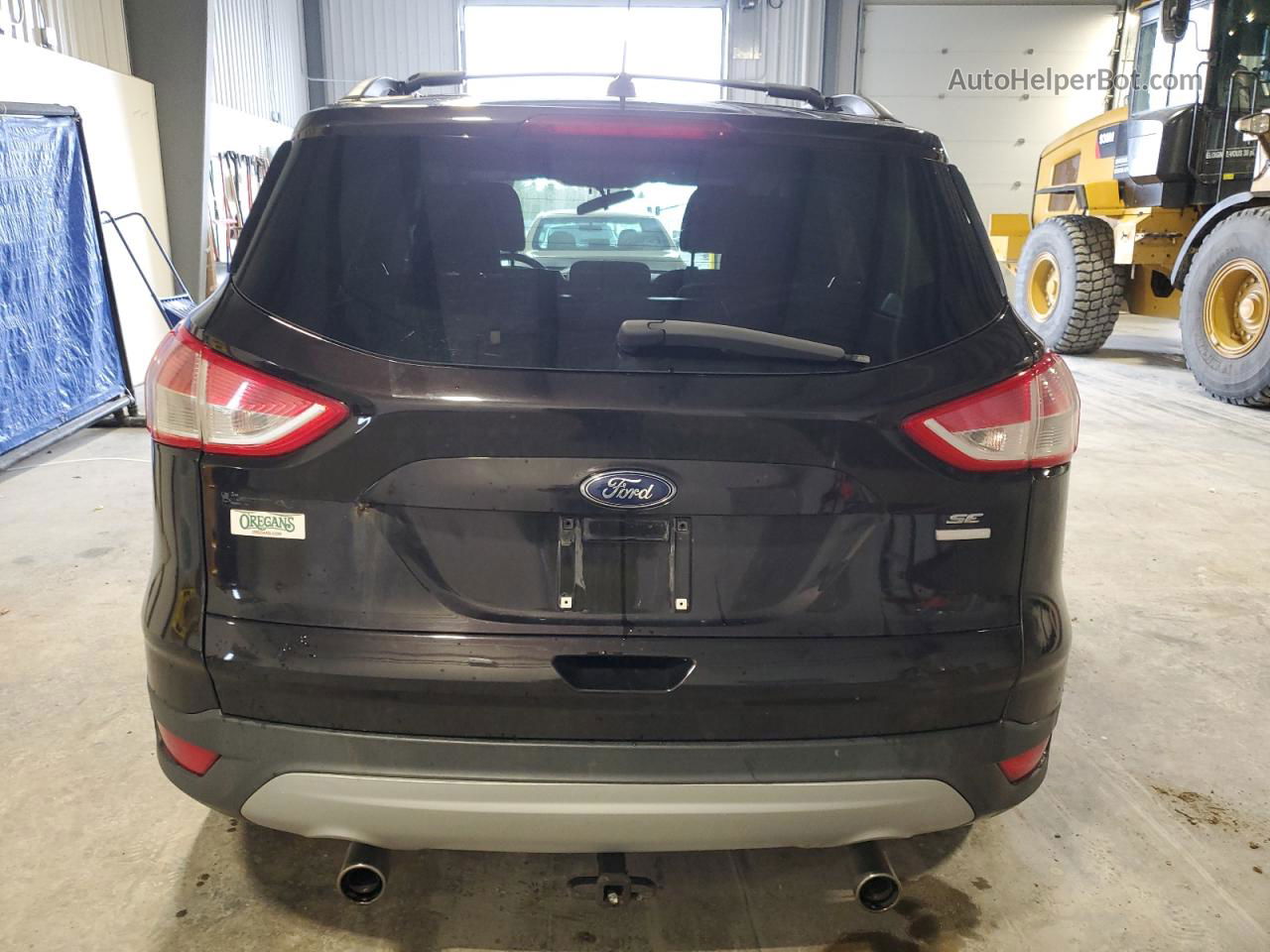 2013 Ford Escape Se Black vin: 1FMCU9G98DUA56031