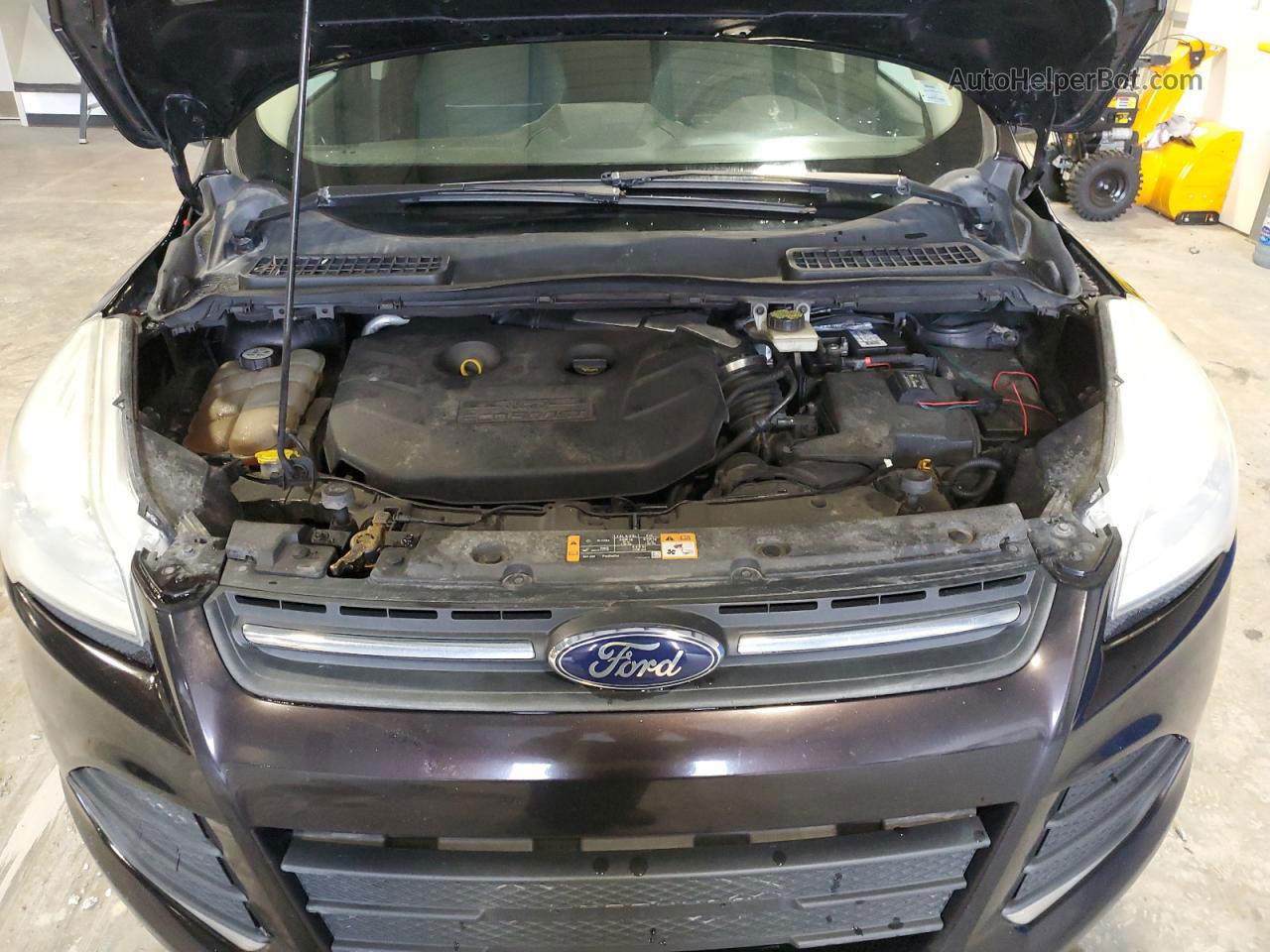 2013 Ford Escape Se Черный vin: 1FMCU9G98DUA56031