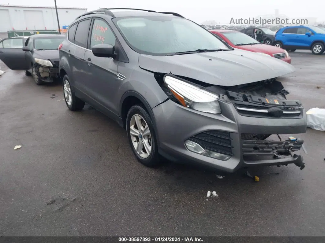 2013 Ford Escape Se Gray vin: 1FMCU9G98DUA93841