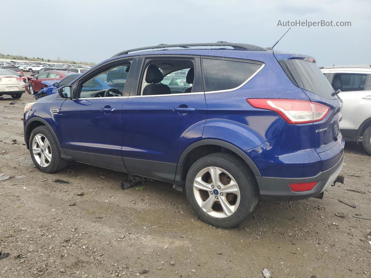 2013 Ford Escape Se Blue vin: 1FMCU9G98DUB62317