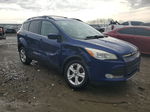 2013 Ford Escape Se Blue vin: 1FMCU9G98DUB62317