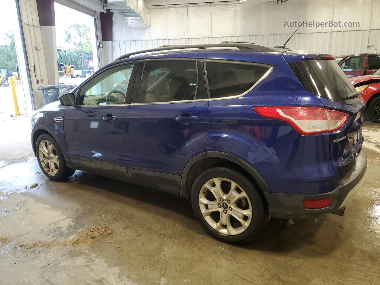 2013 Ford Escape Se Blue vin: 1FMCU9G98DUC10513