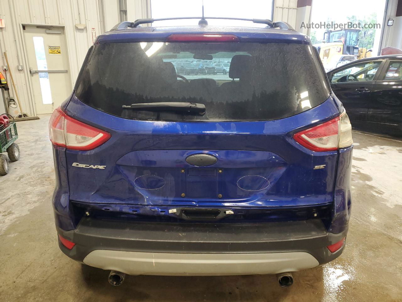 2013 Ford Escape Se Blue vin: 1FMCU9G98DUC10513